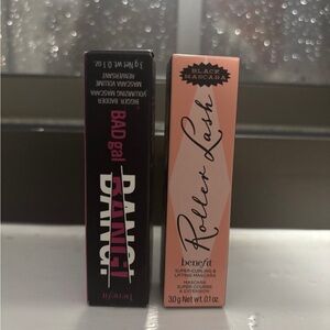 Benefit Roller Lash Black Mascara And Bag Gal Bang